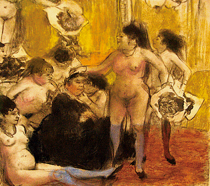  埃德加·德加 Edgar Degas—— 洗浴的裸女 (19)